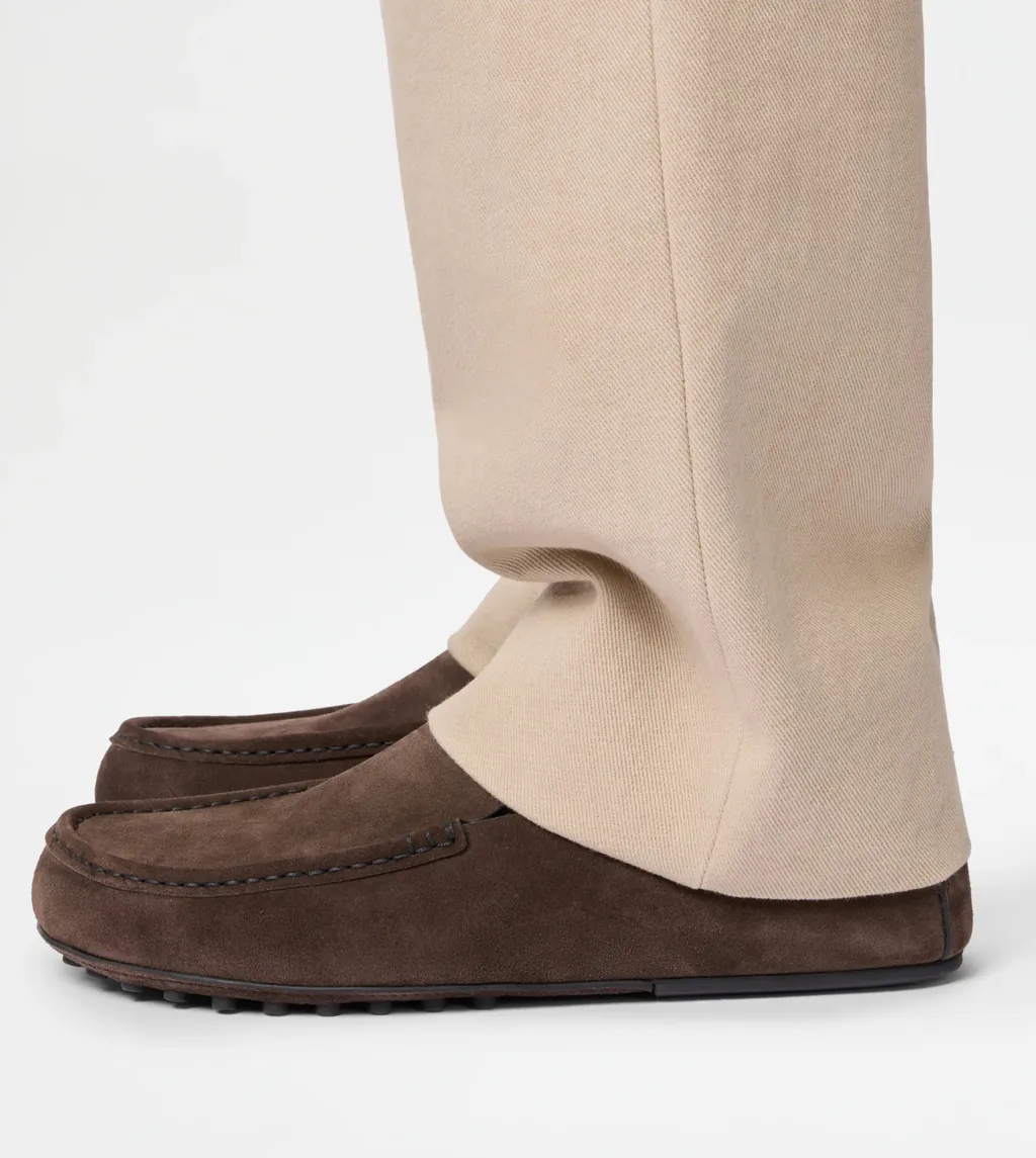 Suede Loafers