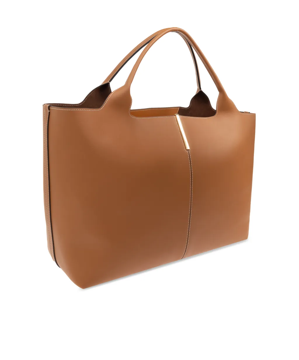 Medium Leather Tote Bag