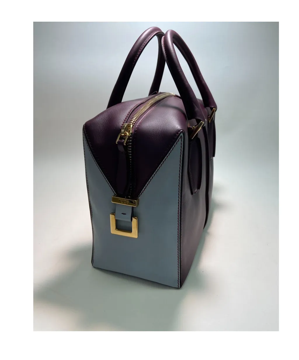 Zippered Shoulder Bag