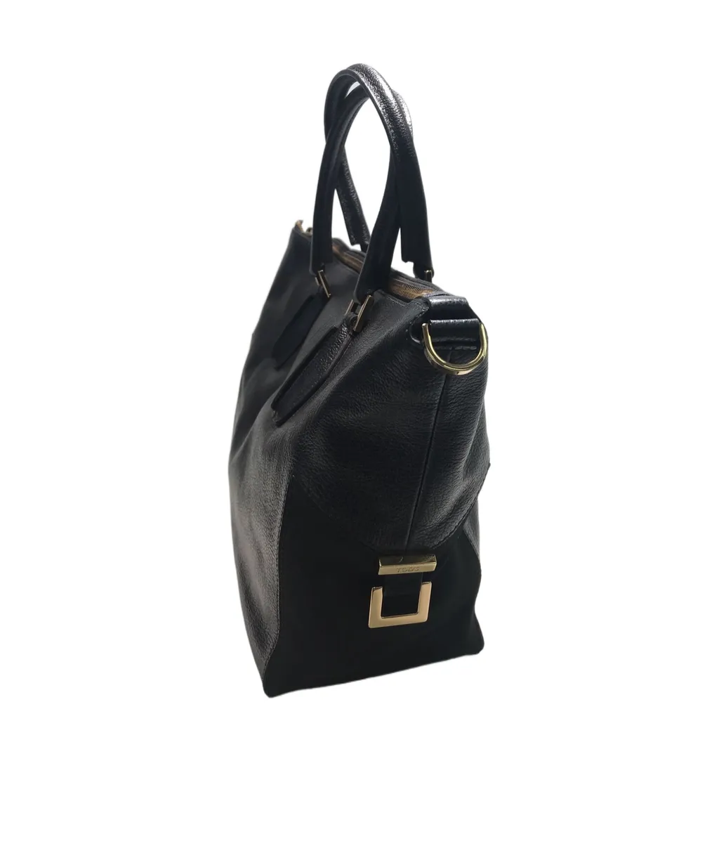 Zippered Shoulder Bag