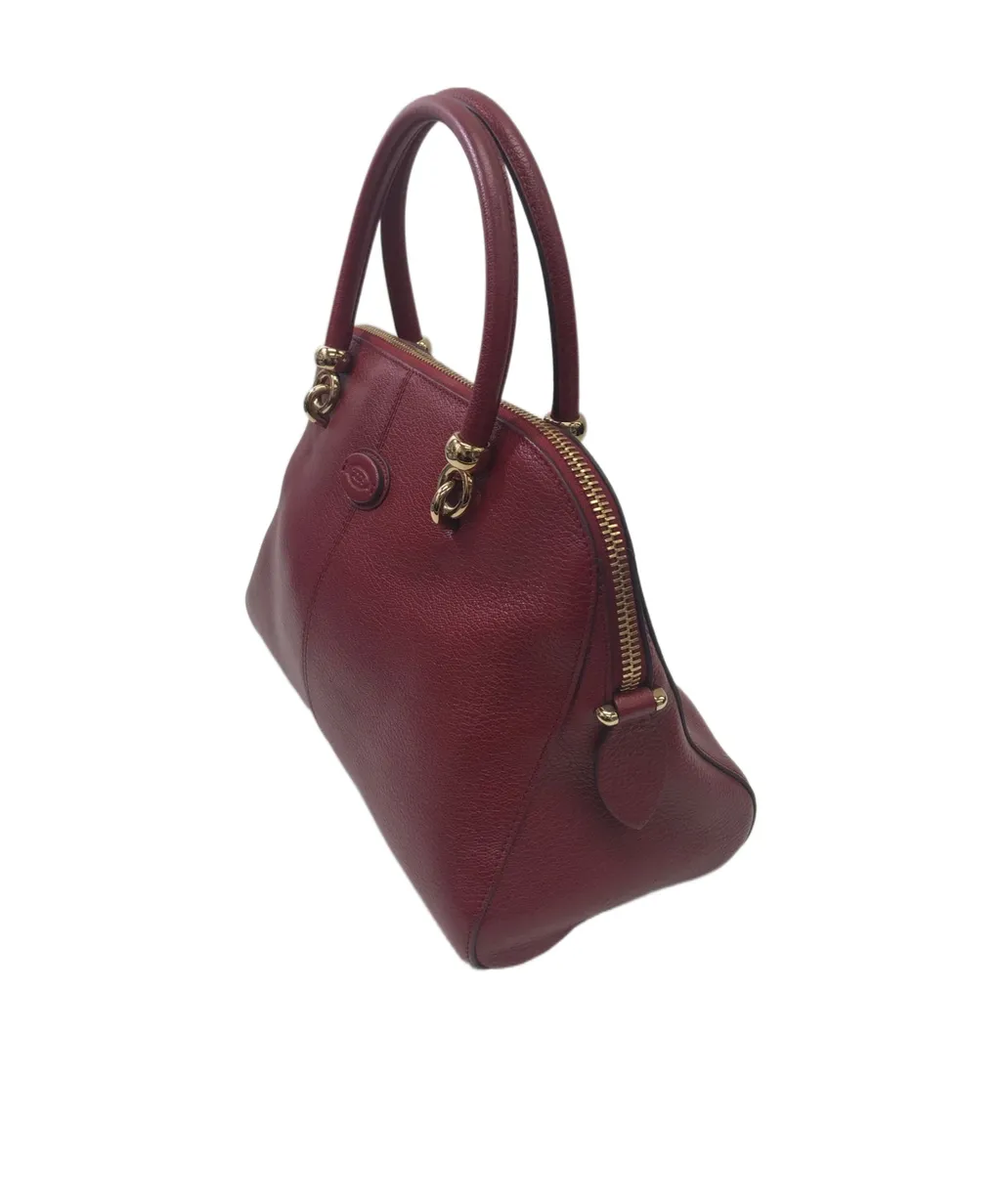 Zippered Shoulder Bag