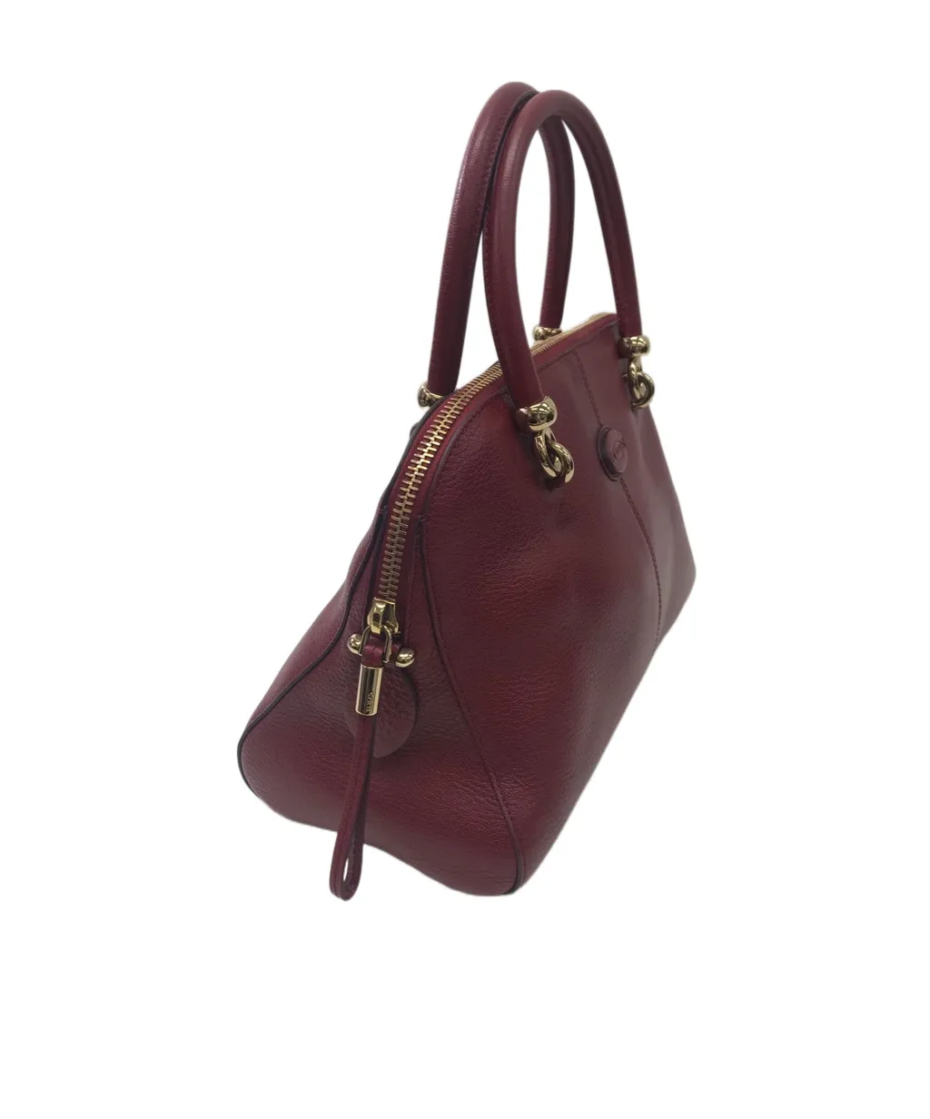 Zippered Shoulder Bag