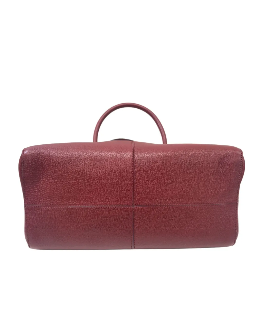 Zippered Shoulder Bag