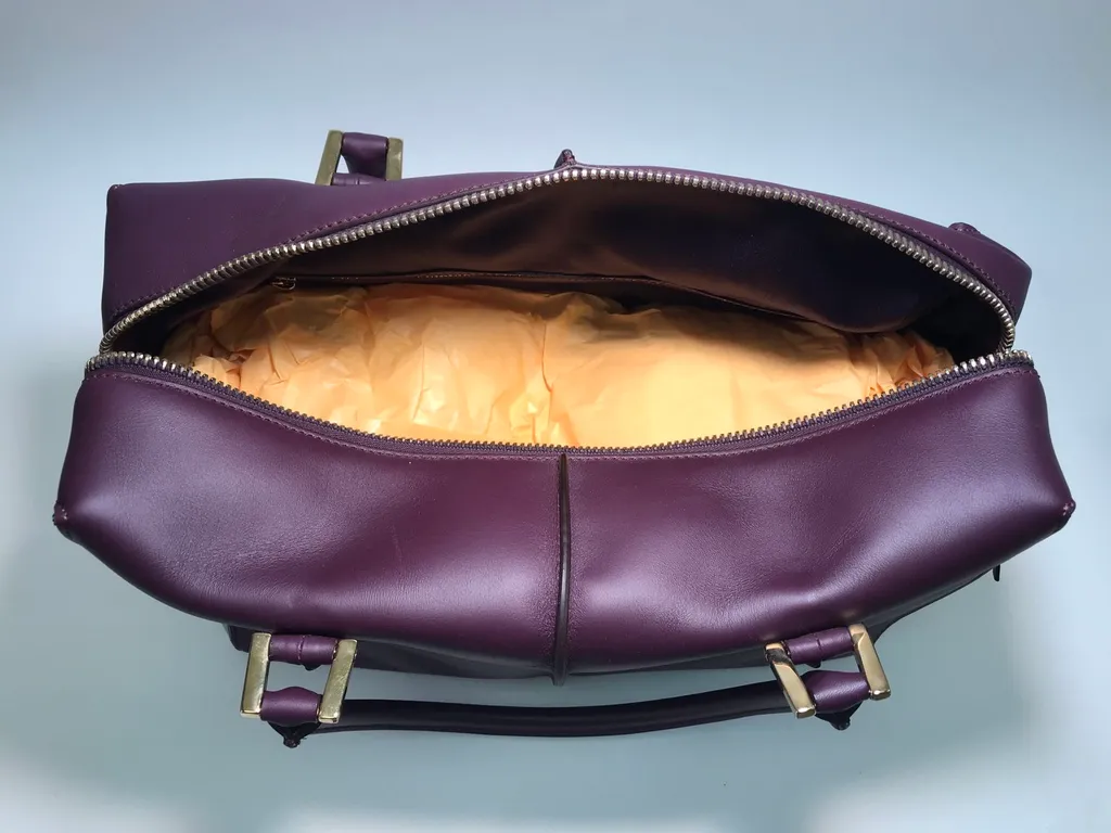 Zippered Top Handle Bag
