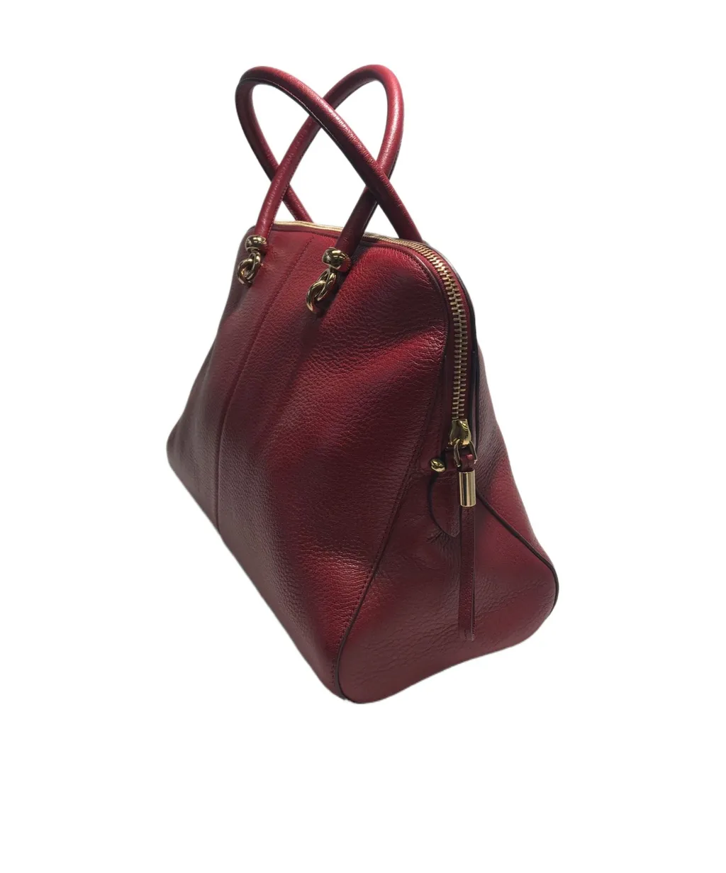 Zippered Shoulder Bag