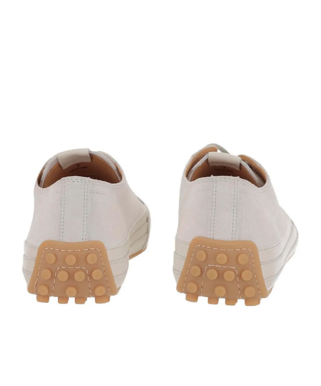 Logo Embossed Lace-Up Sneakers