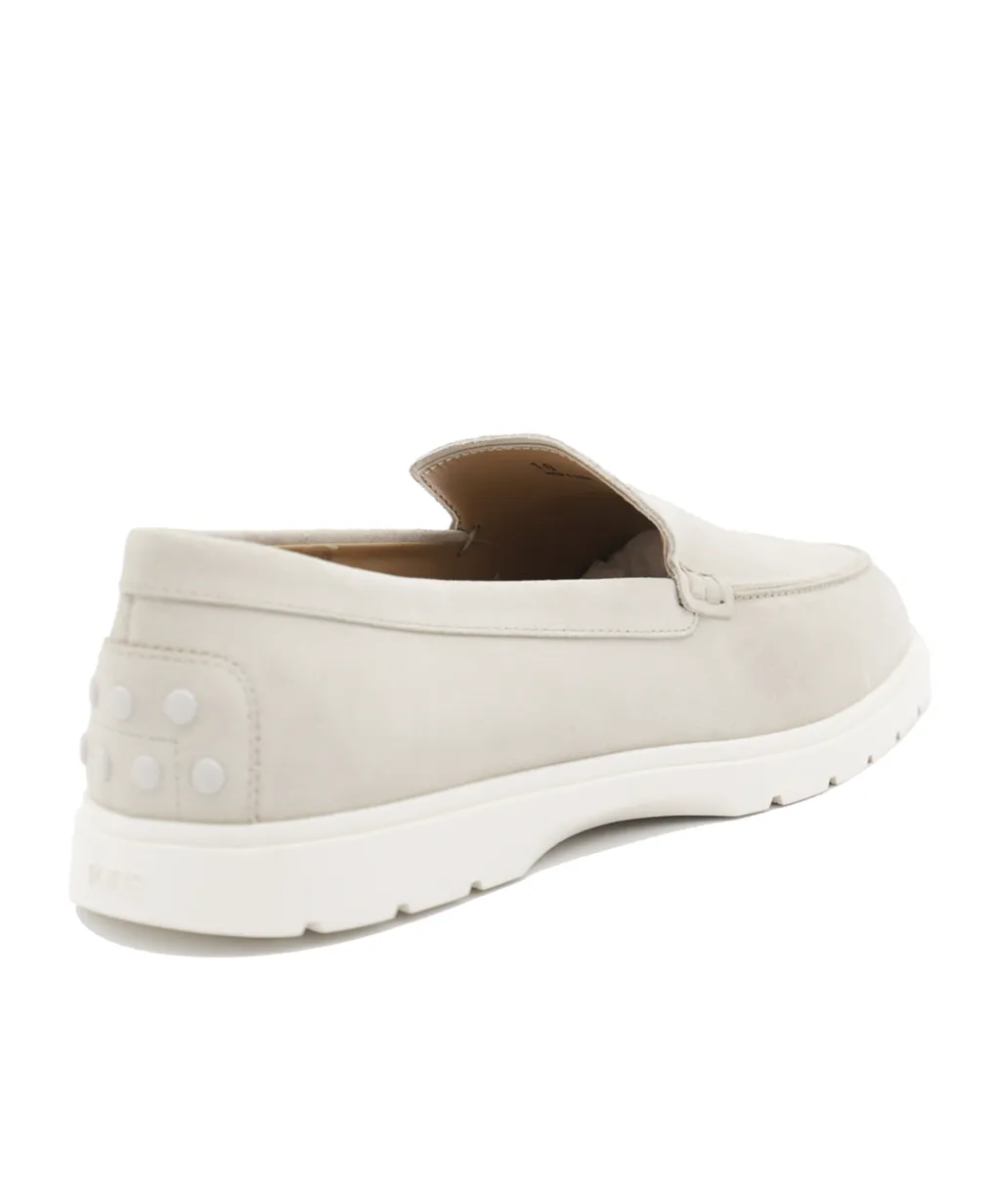 Logo Embossed Slip-On Loafers