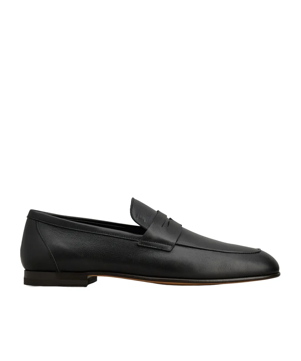 Round Toe Slip-On Loafers