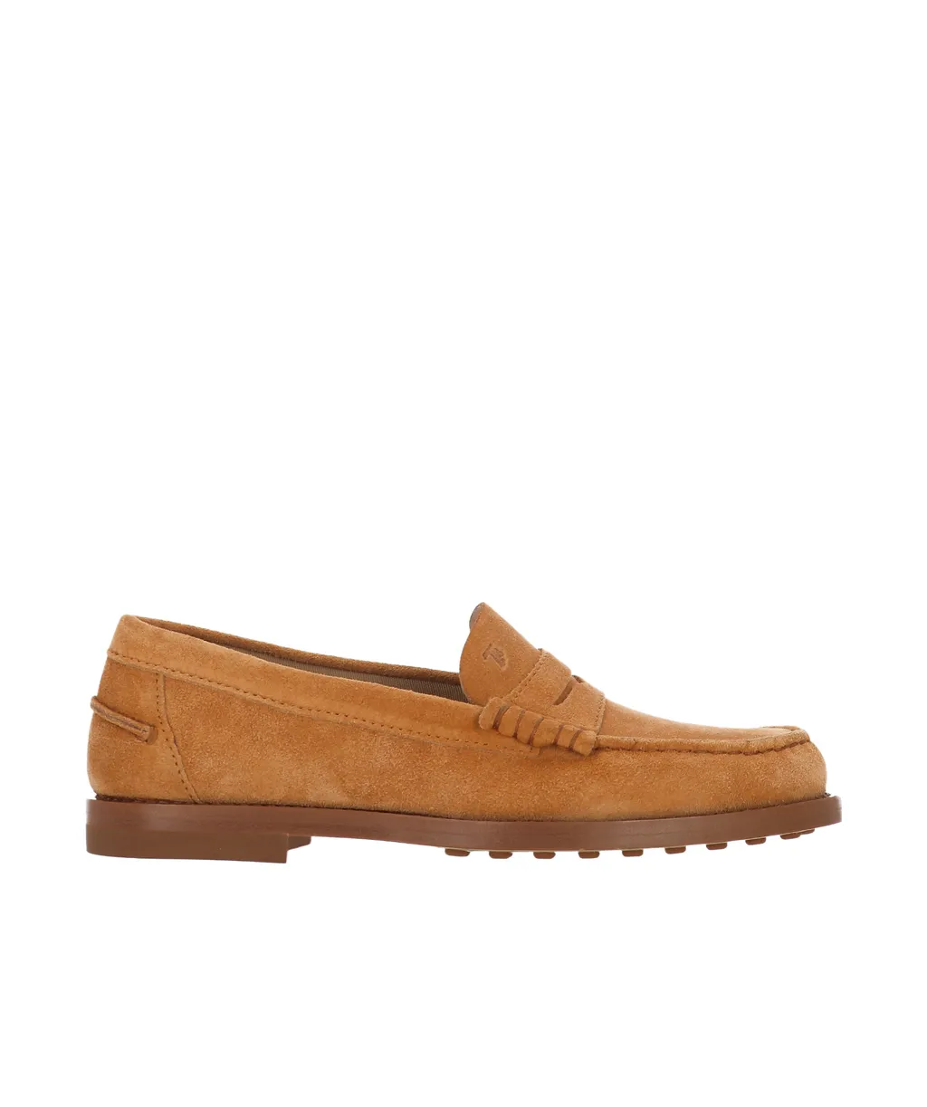 Square Toe Penny Loafers