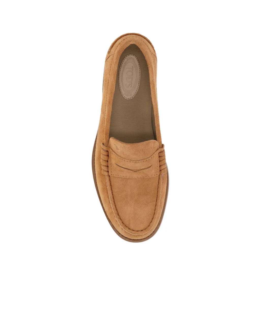 Square Toe Penny Loafers