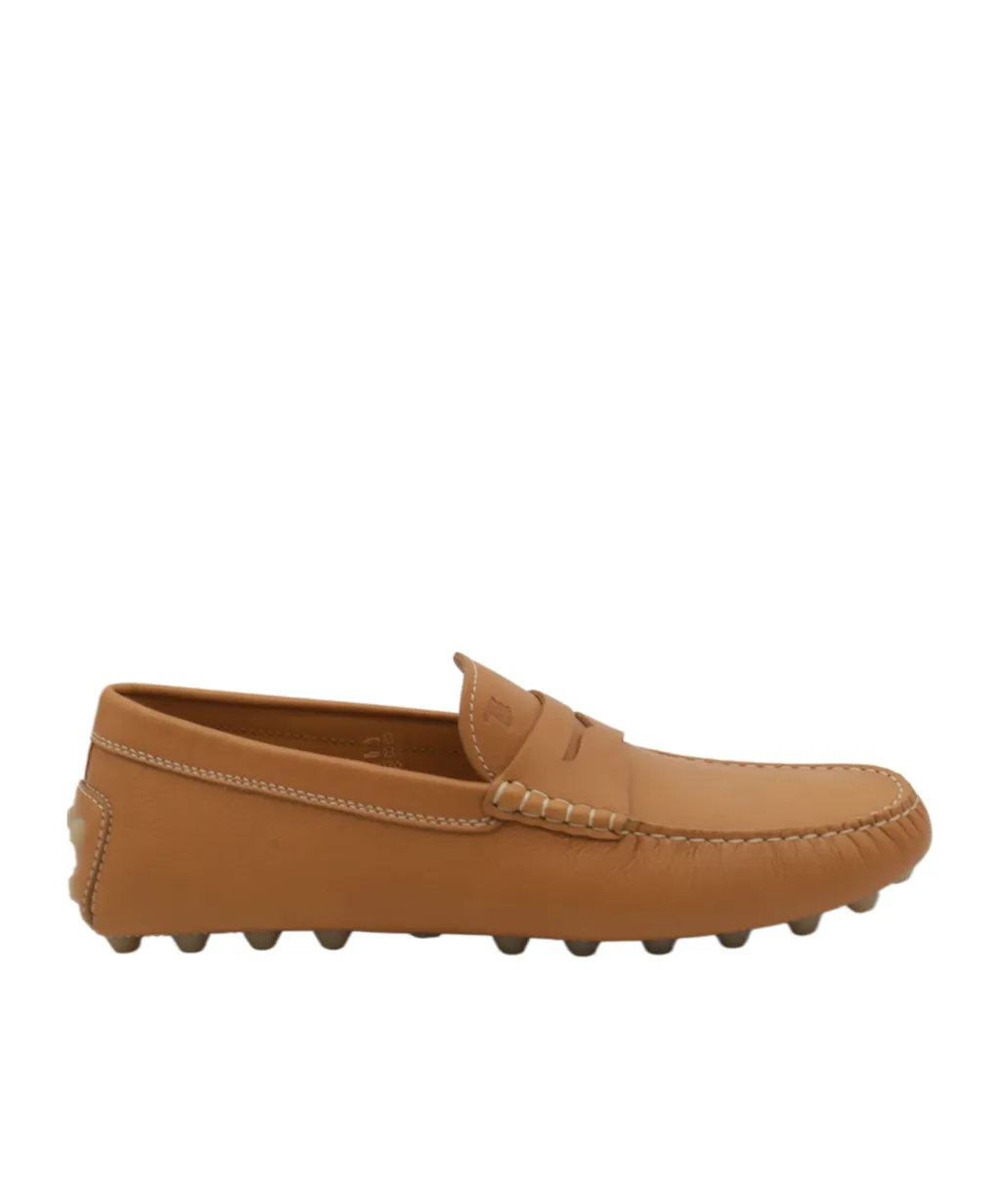 Logo Debossed Slip-On Loafers