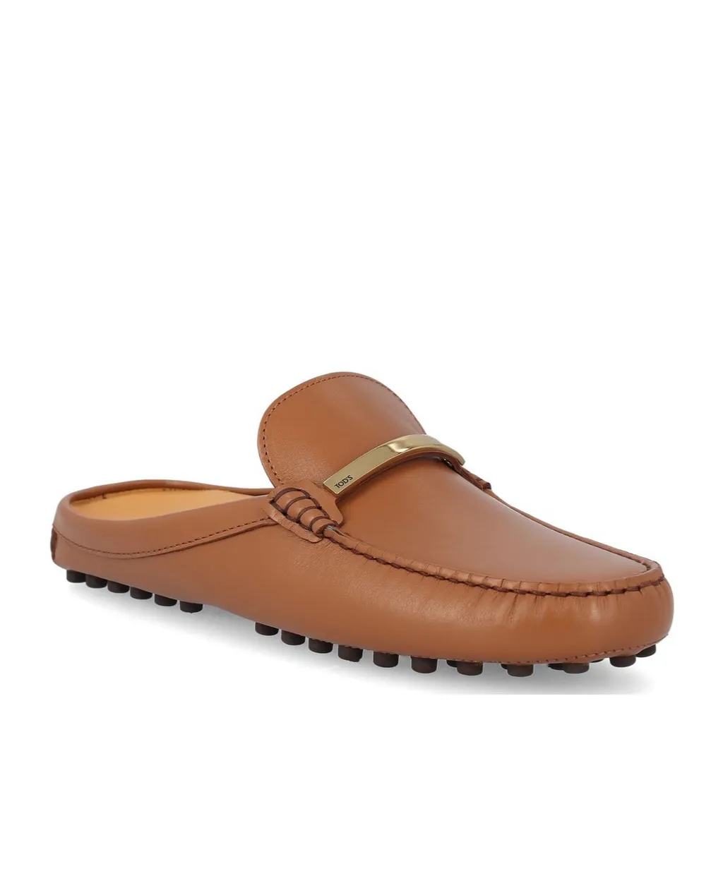Logo Engraved Slip-On Sandals