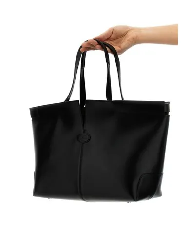 Logo Debossed Medium Tote Bag