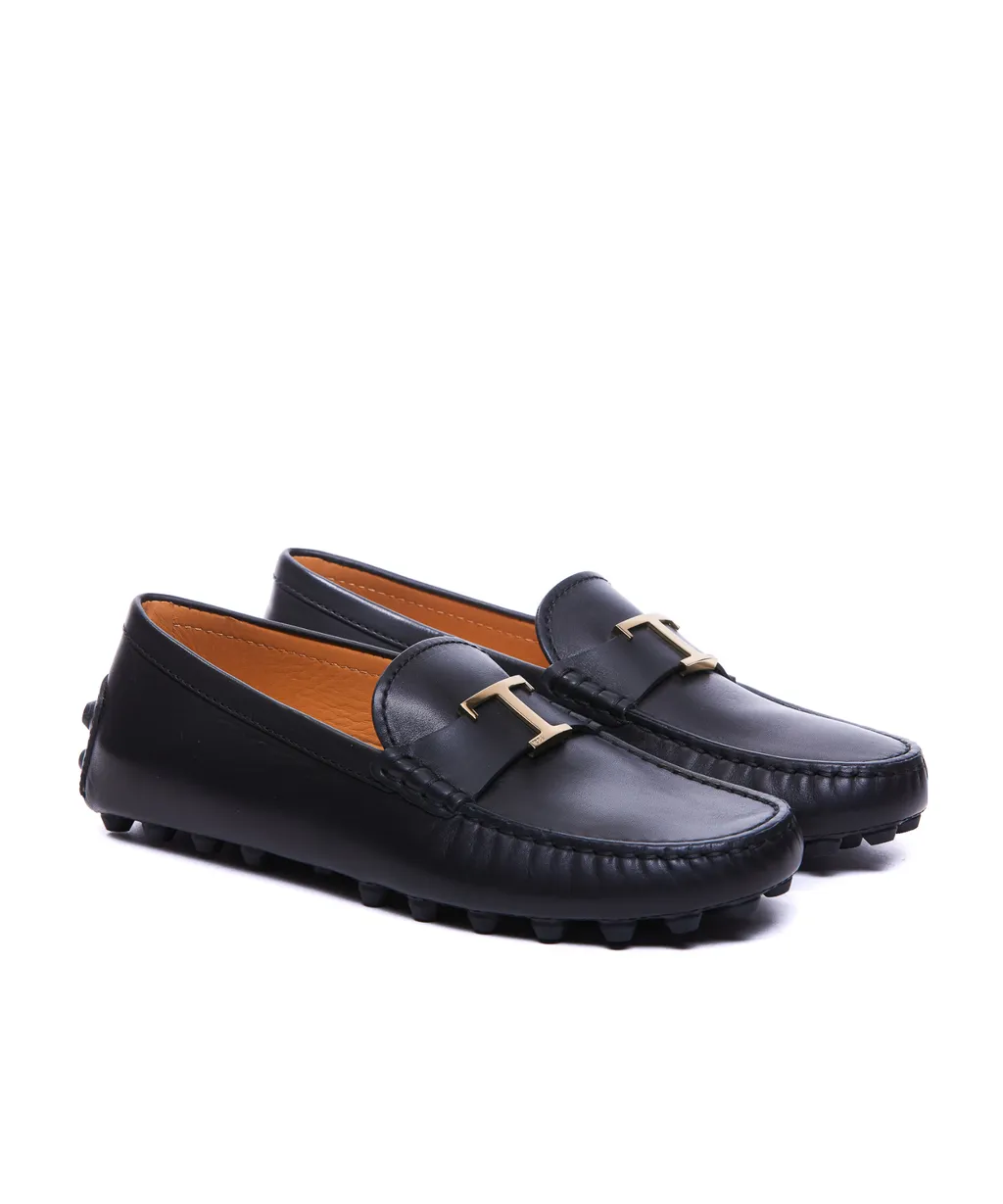 Logo-Plaque Slip-On Loafers
