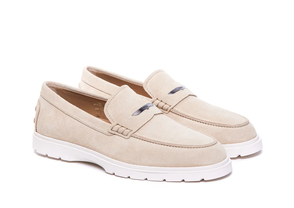 Logo Engraved Loafers