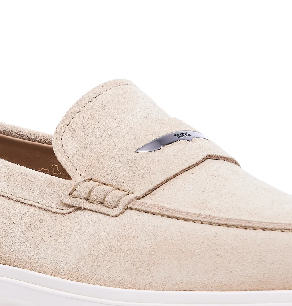 Logo Engraved Loafers