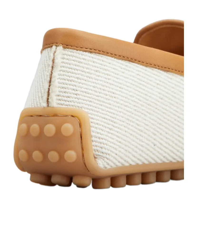 Logo Plaque Slip-On Flat Shoes