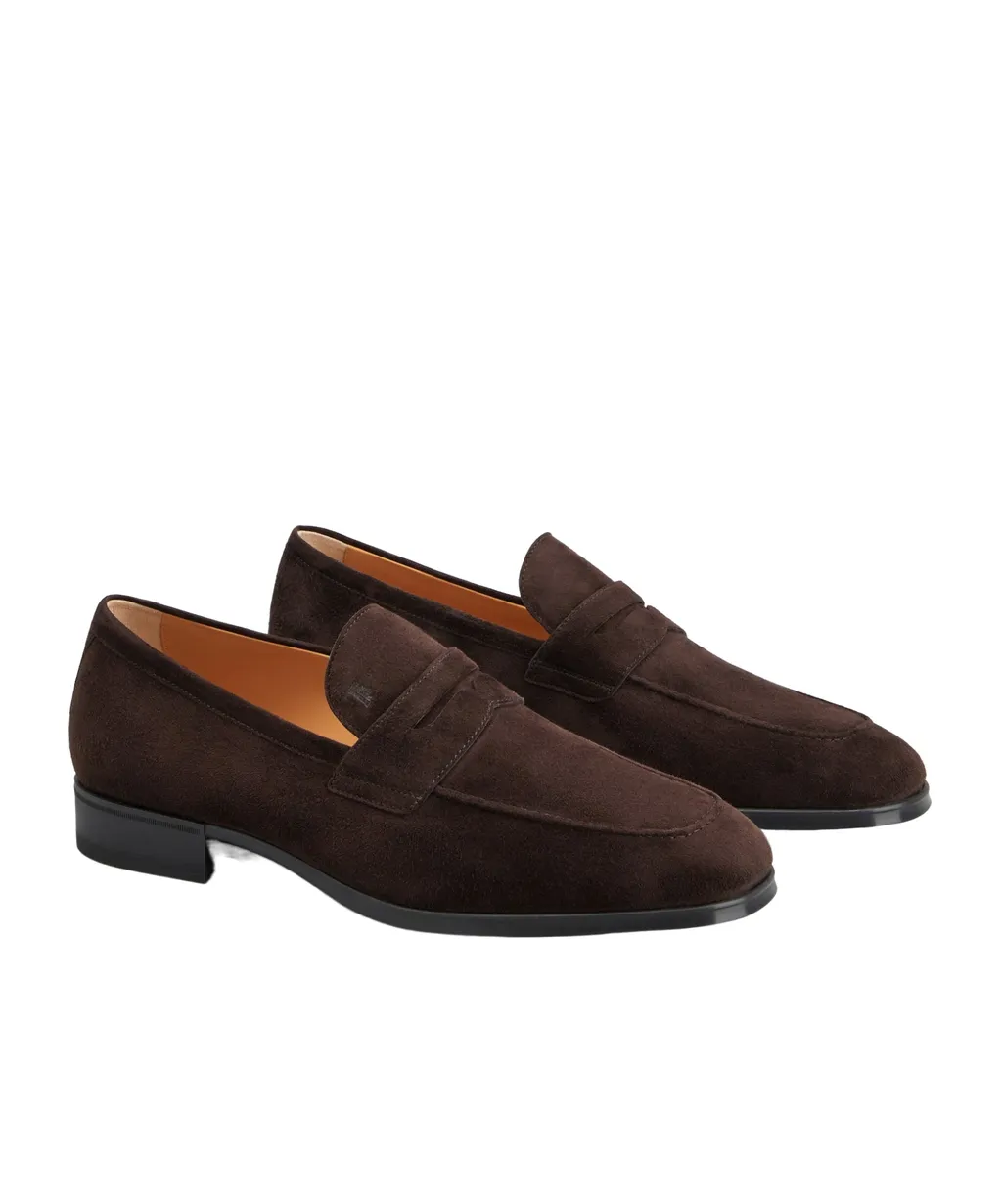 Logo Debossed Loafers