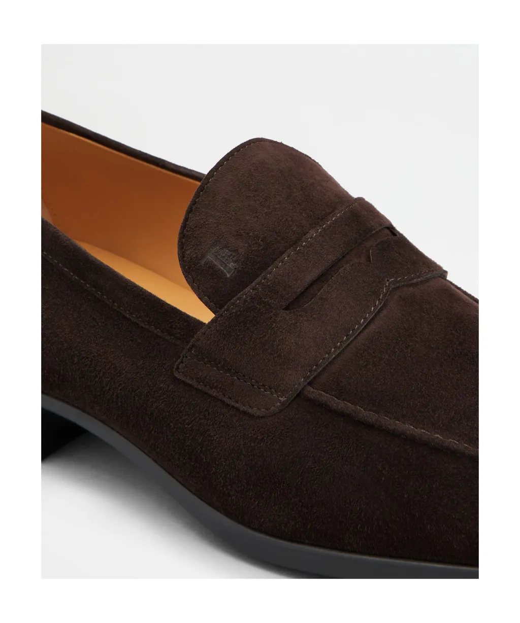 Logo Debossed Loafers