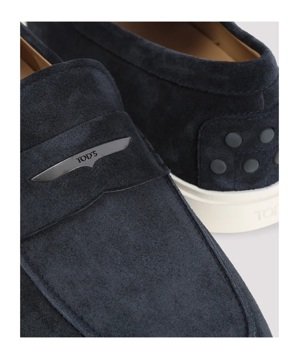 Logo Engraved Loafers