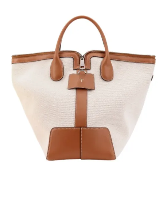 Logo Patch Shoulder Bag