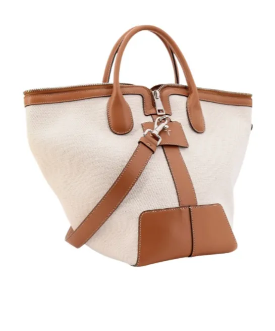 Logo Patch Shoulder Bag