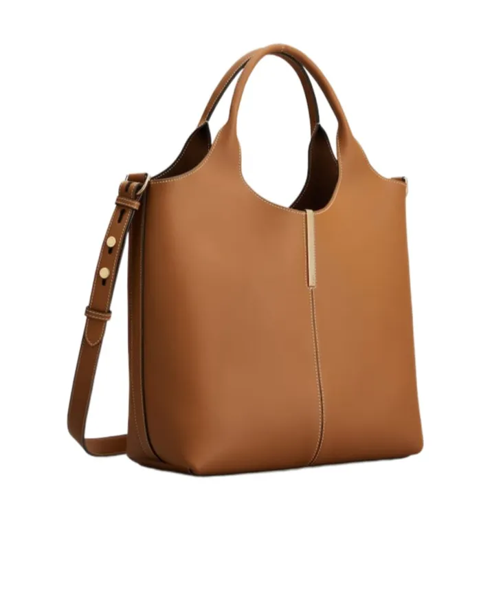 Logo Engraved Small Shopper Bag