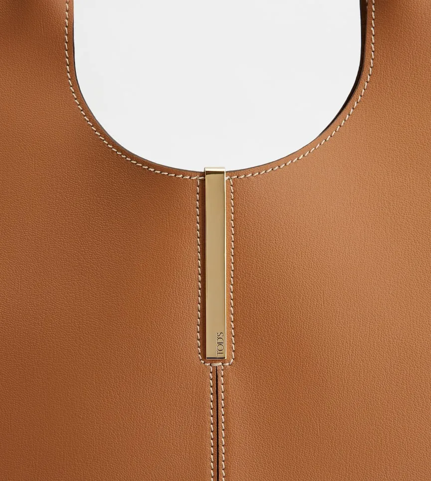 Logo Engraved Small Shopper Bag