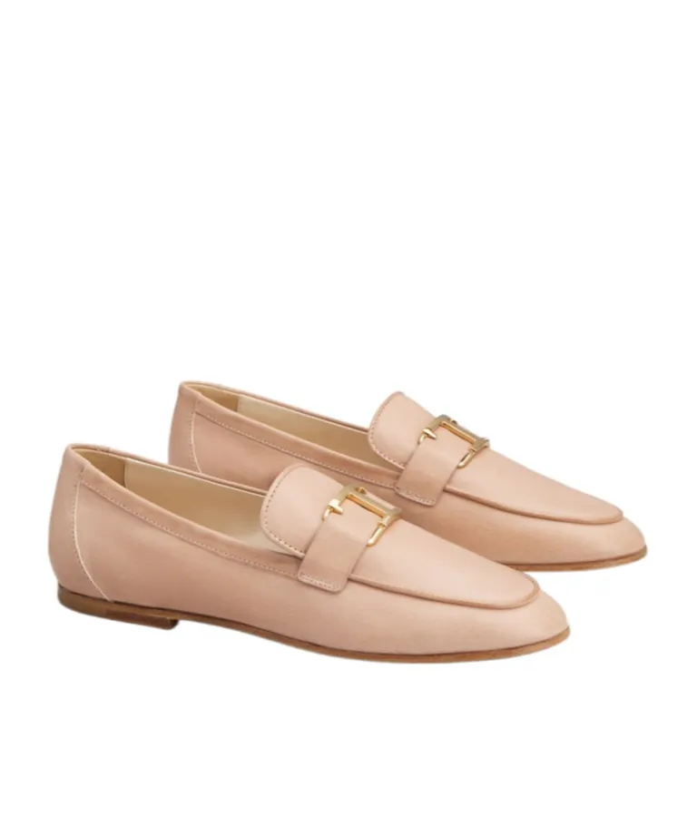 Logo Plaque Loafers