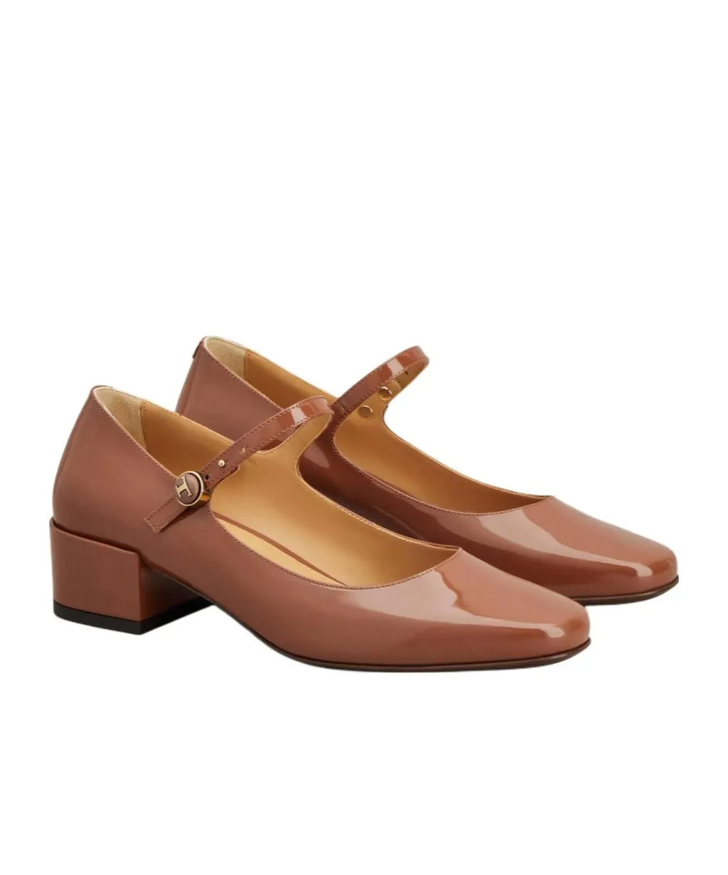 40Mm Leather Pumps
