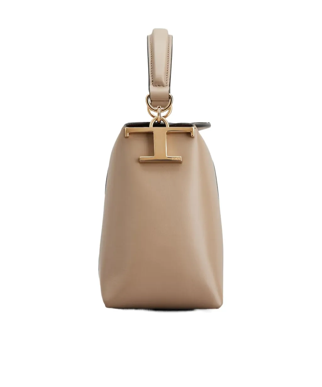 T Case Leather Mailman Tote Bag