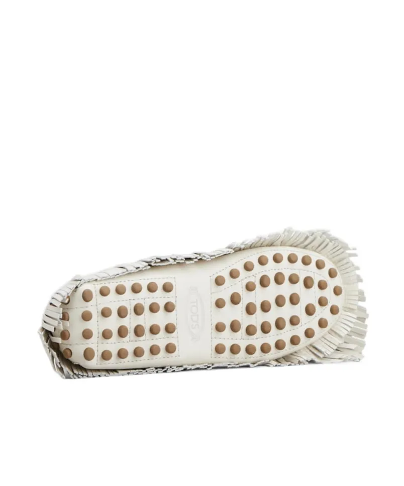 Fringed Slip-On Loafers