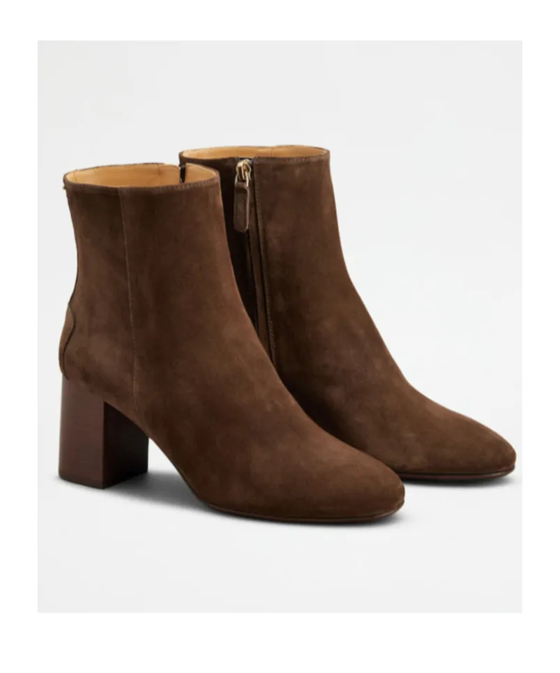 Block Heel Ankle Boots