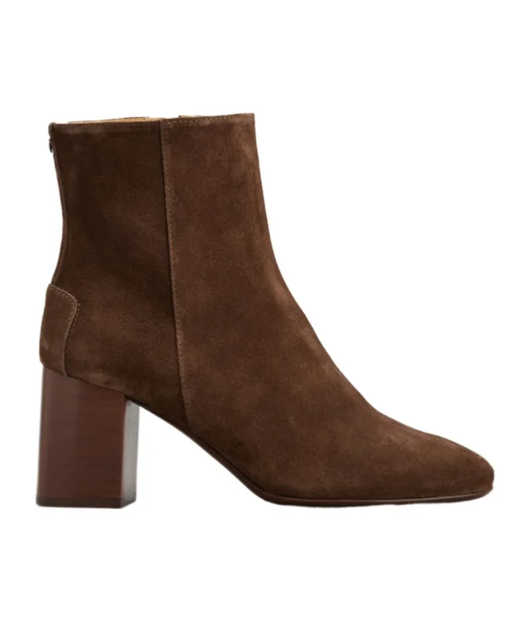 Block Heel Ankle Boots