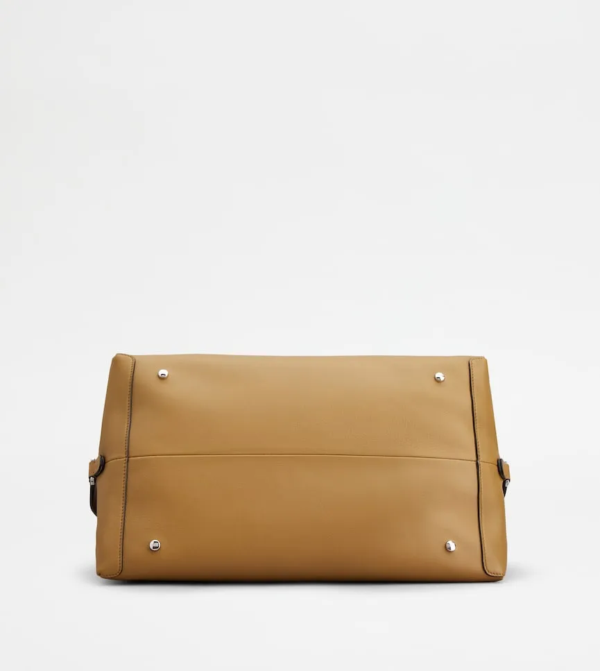 Di Logo Debossed Tote Bag