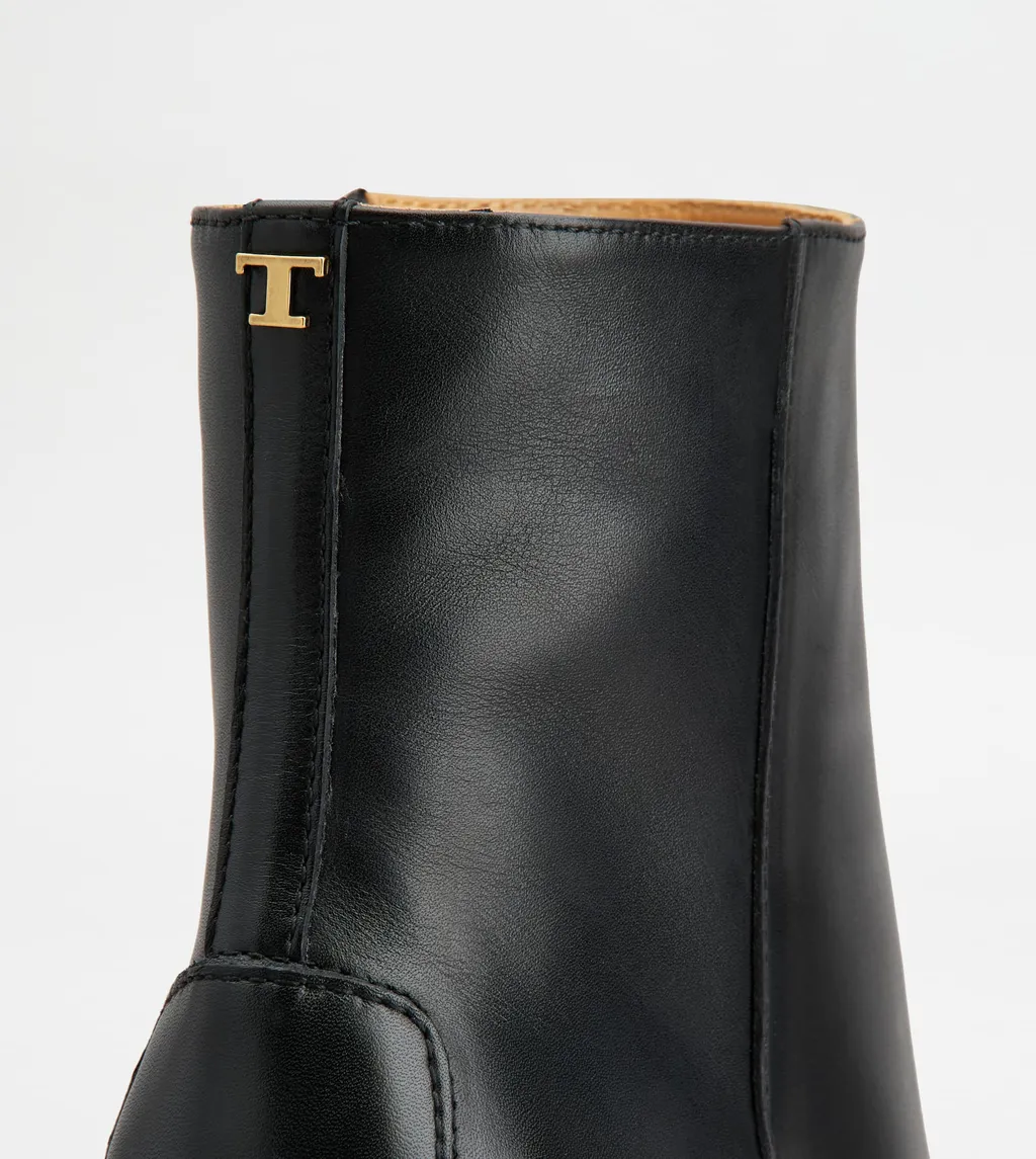 Leather Ankle Boots