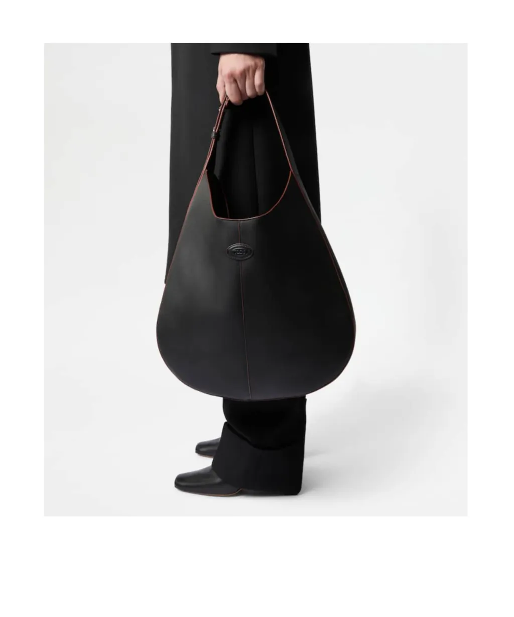 Di Bag Hobo Logo Detailed Medium Shoulder Bag