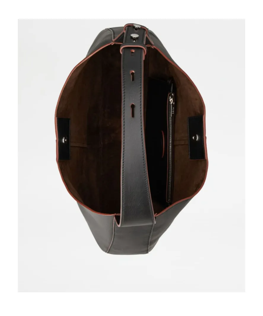 Di Bag Hobo Logo Detailed Medium Shoulder Bag