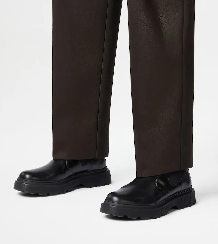 Elasticated Side Ankle Boots