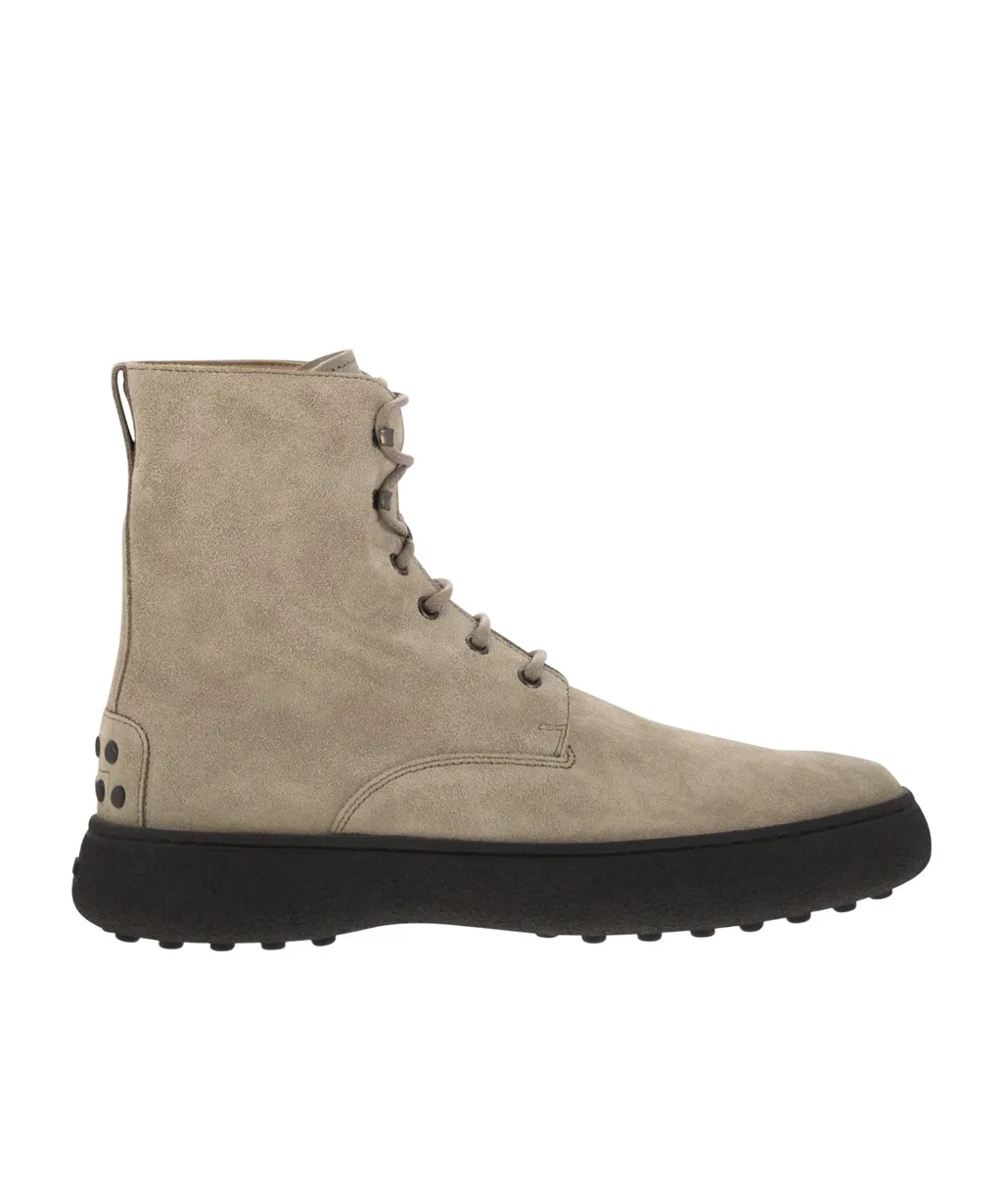 Winter Lace-Up Ankle Boots