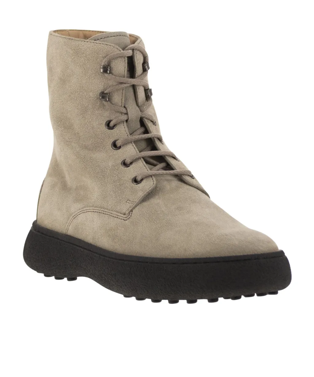 Winter Lace-Up Ankle Boots