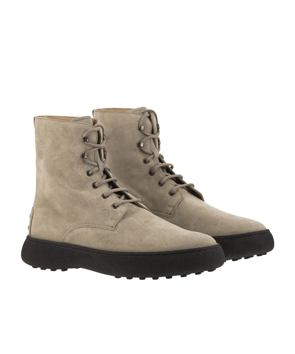 Winter Lace-Up Ankle Boots