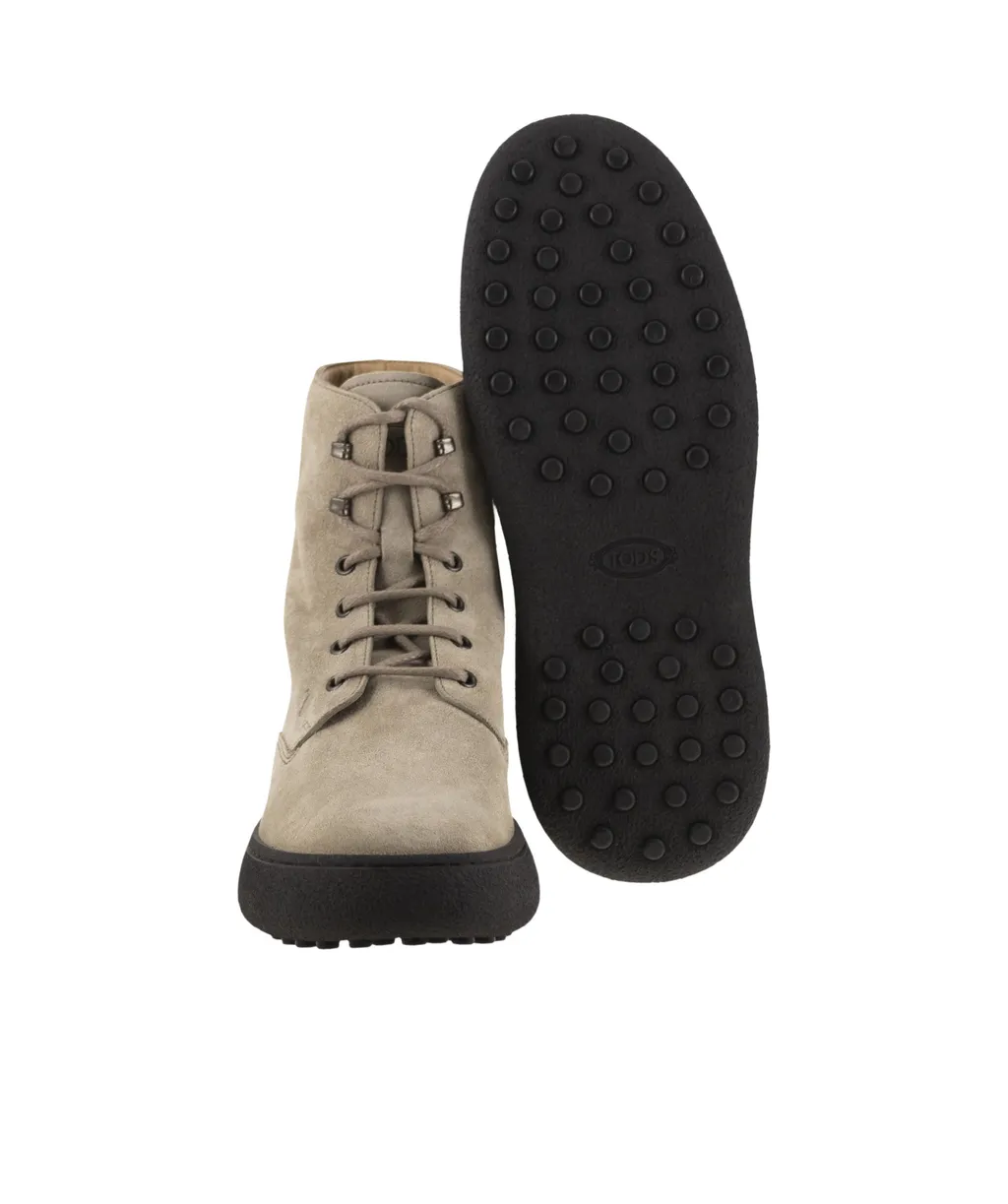 Winter Lace-Up Ankle Boots