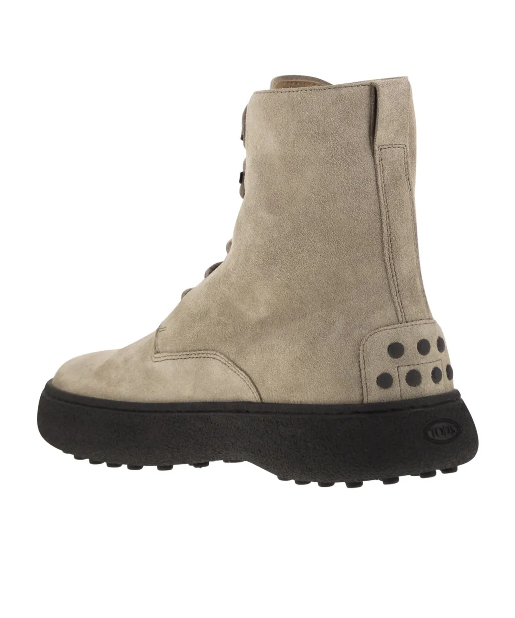 Winter Lace-Up Ankle Boots