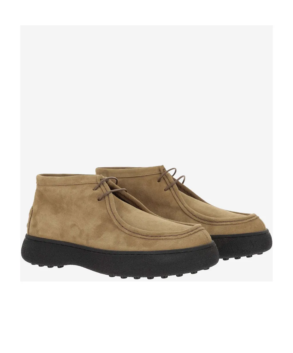 Burlotto Gommino Lace-Up Boots