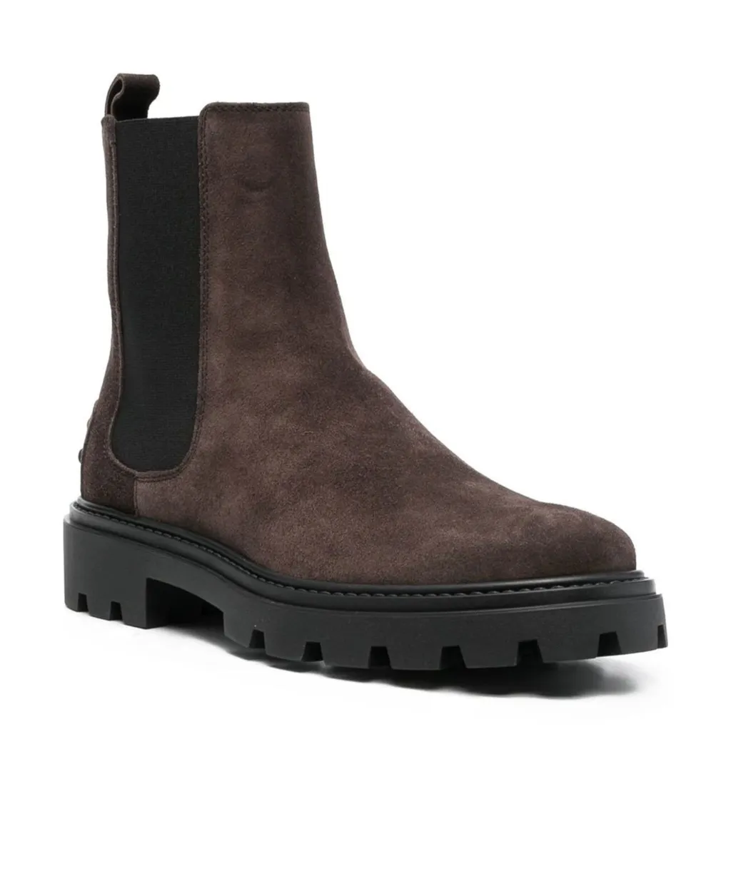 Round-Head Short Boots