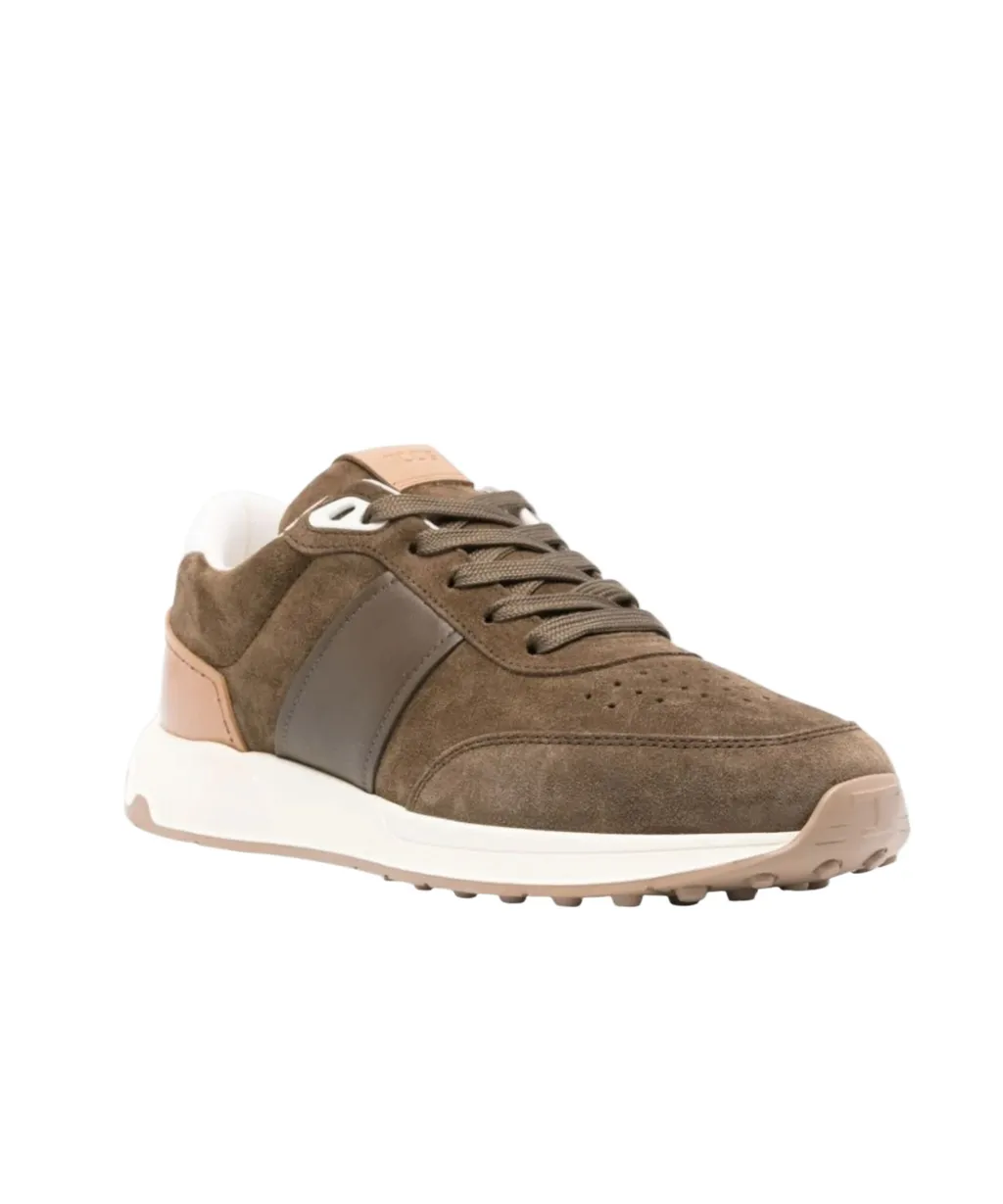 Round Toe Lace-Up Sneakers