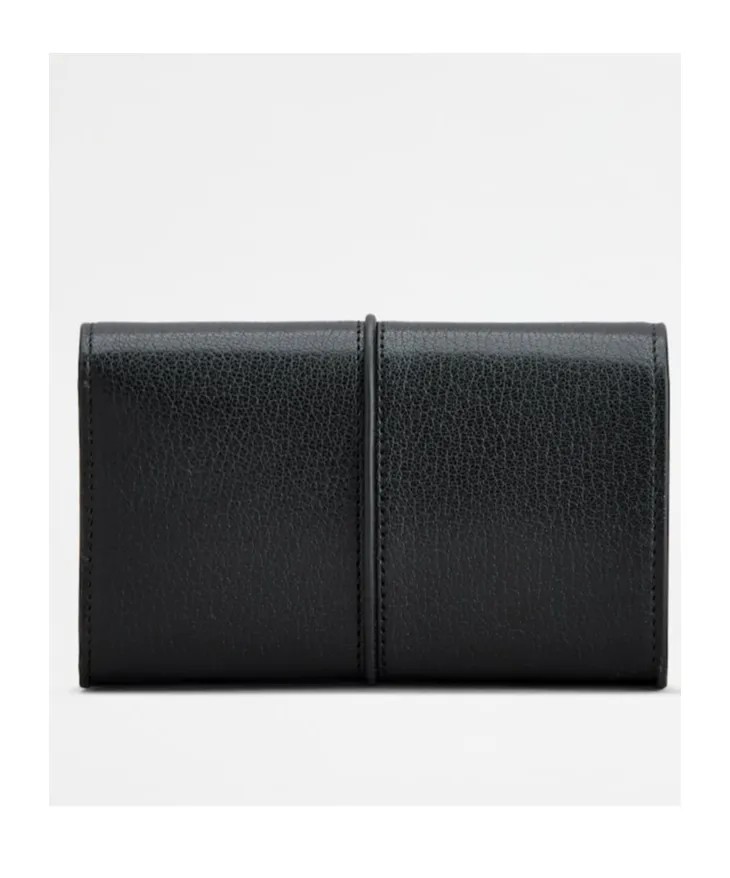 Logo Plaque Tri-Fold Wallet