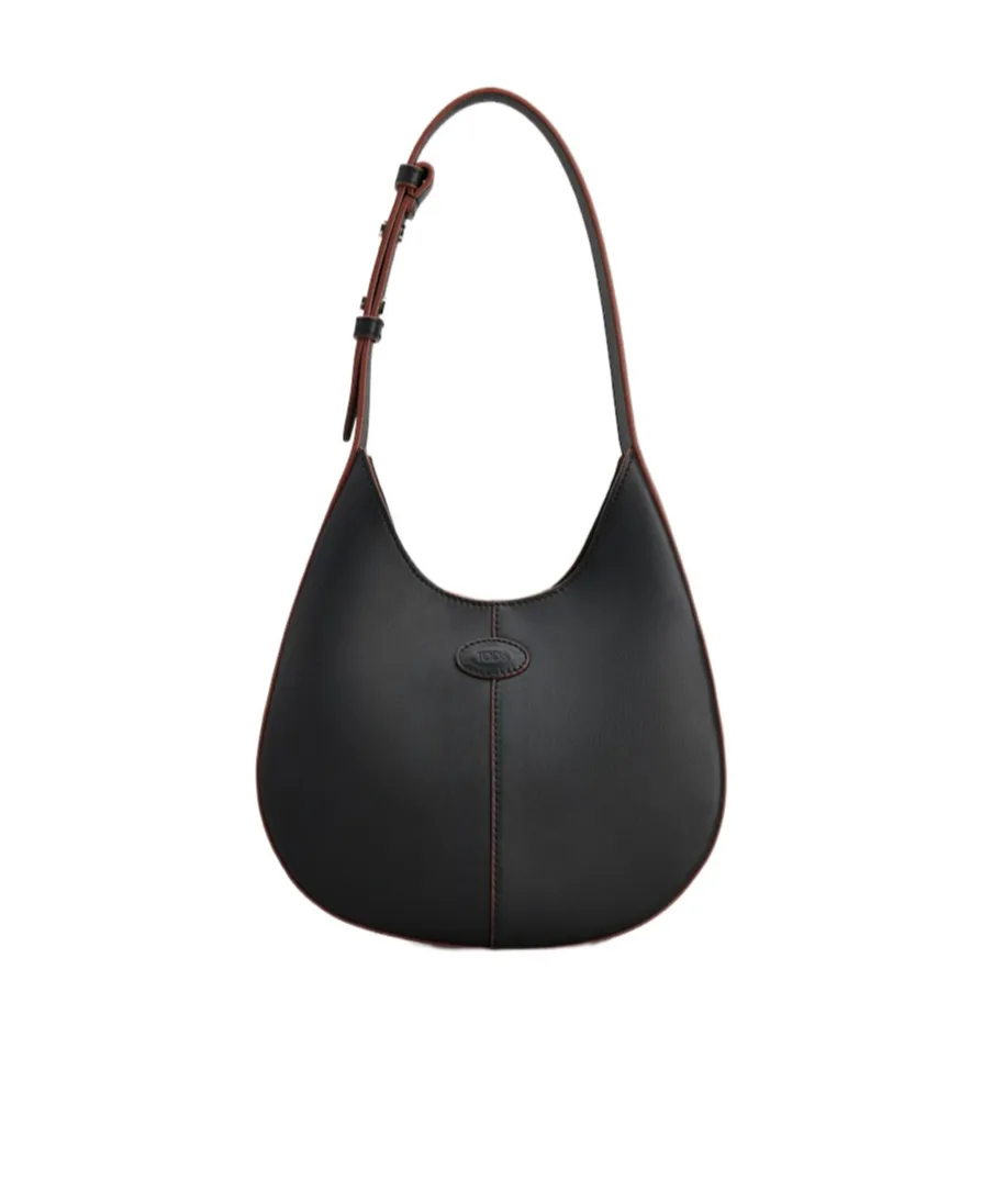 Di Logo Debossed Mini Hobo Bag