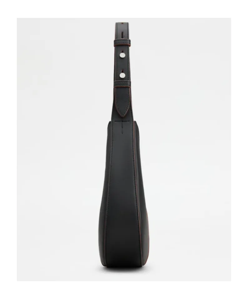 Di Logo Debossed Mini Hobo Bag